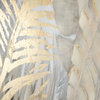 Acrylic Painting of Palm Leaves & Ferns in Wood Frame