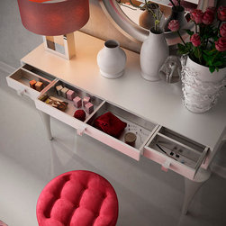 Makeup Vanity. Beauty Collection. - Bedroom & Makeup Vanities