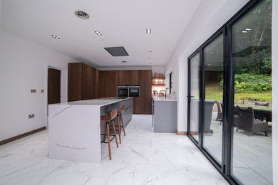 This is an example of a kitchen in London.