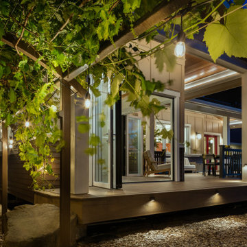 Craftsman Sunroom & Deck Addition
