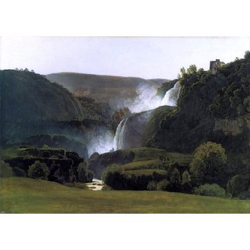 Johann Martin Von Rohden The Waterfalls of Tivoli Wall Decal