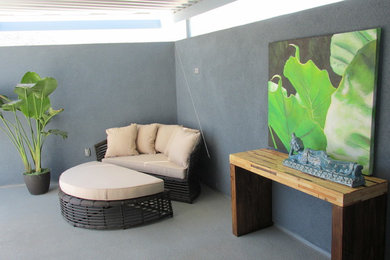 Example of a trendy home design design in Los Angeles