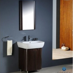 Fresca Andria 26 x 18 Modern Bathroom Vanity FVN3025WG - Bath Products