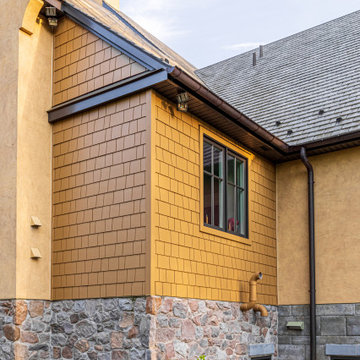 Denver, PA new home windows, siding/trim, slate roofing