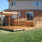 PATIO DECK-ART DESIGNS OUTDOOR LIVING - Traditional - Deck - Montreal