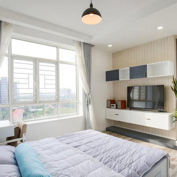 Thiết kế thi công nội thất căn hộ Phú Hoàng Anh