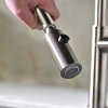 Fontana Sierra Brushed Nickel Handheld Sprayer Kitchen Sink Faucet