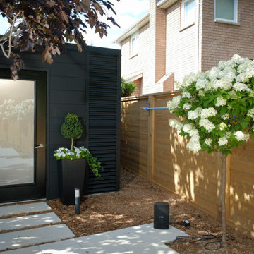 Modern Cube Shed in Georgetown Ontario