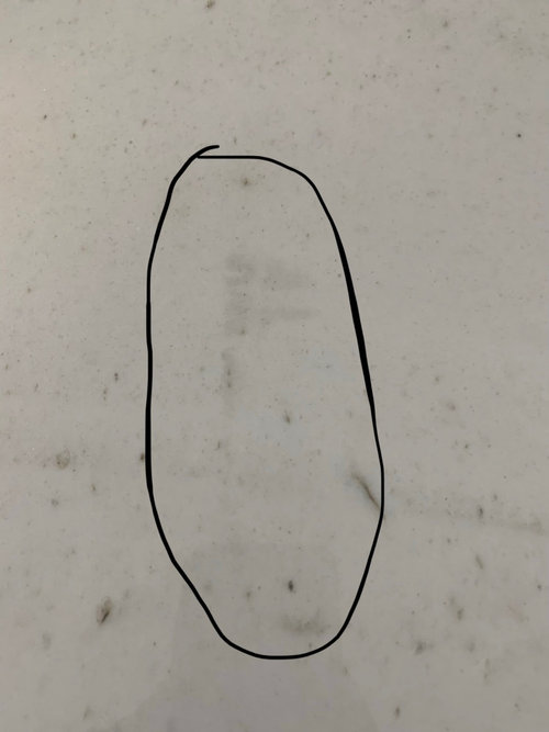 Quartzite stains from install?