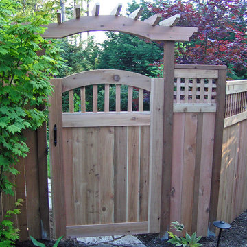 Custom Cedar Fence