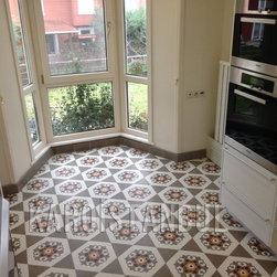 Encaustic Cement Tile For Kitchen - Wall And Floor Tile