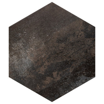 Industrial Hex Multi Mix Porcelain Floor and Wall Tile
