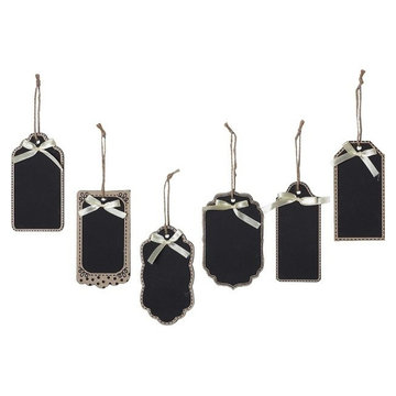 Intricate Chalkboard Tags, Set of 6