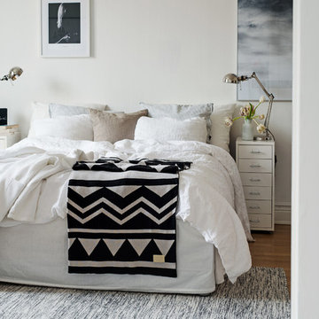 Prints on the wall