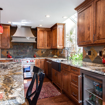 Arvada Colorado Kitchen Remodel Featuring a butlers pantry