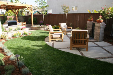 Elegant patio photo in San Diego