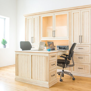 Custom His and Hers Desk
