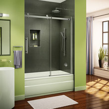 Tub and rain shower