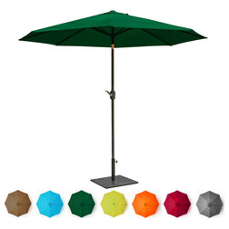 Contemporary Outdoor Umbrellas by OneBigOutlet