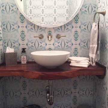 125-5 Blue Teal Wallpaper