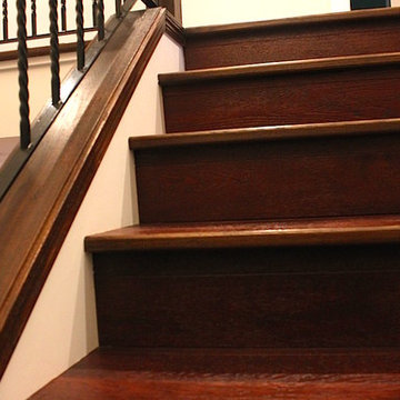 Hardwood stairs & wood staircase