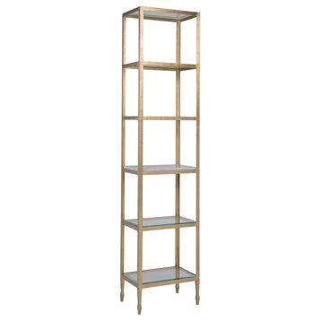 Sashay Gold Slim Etagere