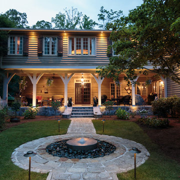 Kennesaw, GA House and Backyard Lighting Project