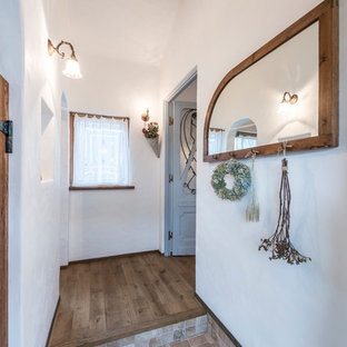 他の地域の地中海スタイルのおしゃれな玄関の写真