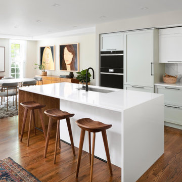 Contemporary Kitchen Remodel in Dupont Circle, Washington, DC