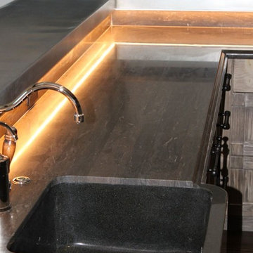 Rustic Home Bar
