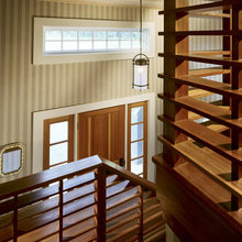 wooden railings