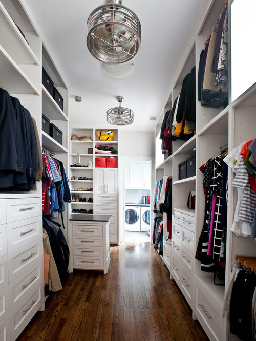 Washer Dryer In Master Closet | Houzz