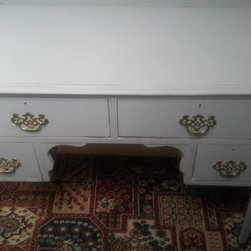 SOLD-Vintage twin pedestal console...&pound;145.00 - Furniture