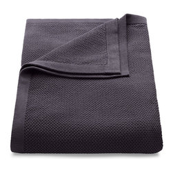 Sala Lounge Throw - Charcoal - Blankets