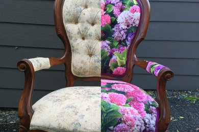 Parlour Chair Reupholstery Commission