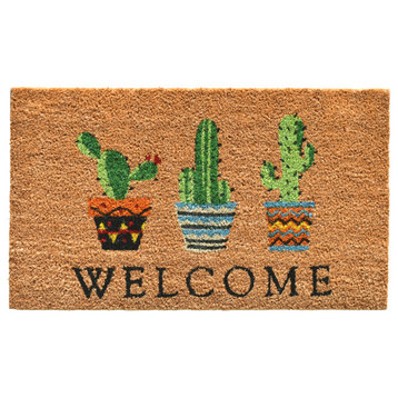 Cactus Welcome Doormat, 24x36