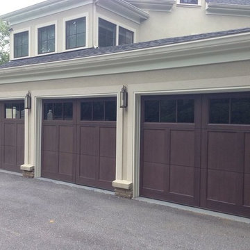 Wood and Composite Carriage Garage Doors