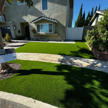 Turf Front Yard