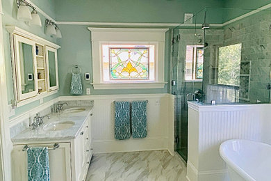 Ornate bathroom photo in Denver