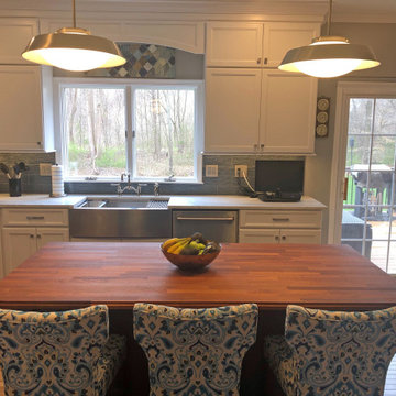 Two-Tone Kitchen Design in Bowie