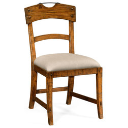 Rustic Dining Chairs by Jonathan Charles Fine Furniture