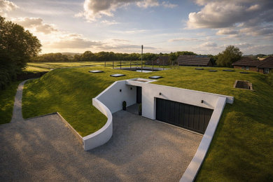 Medium sized contemporary home.