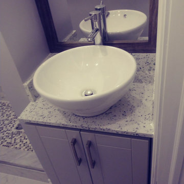 Bath and kitchen