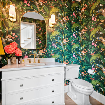 Unique Custom Powder Room