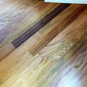 Brazilian Cherry Hardwood Floor Restoration (Jatoba)