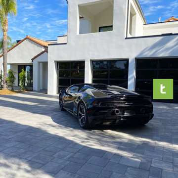 Driveway Remodel in Calabasas, CA