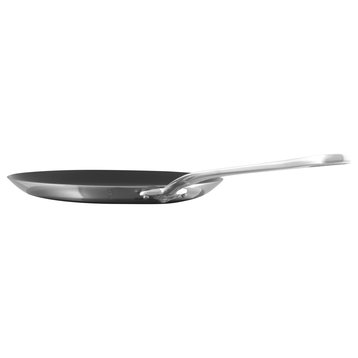 Mauviel M'Cook Nosnstick Crepe Pan With Cast Stainless Steel Handle, 11.8-in