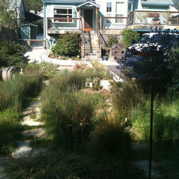 Eclectic Victorin Balanced by Peaceful Rushes and Stone