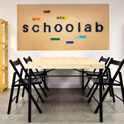 Tables pliantes sur-mesure - Schoolab - Products
