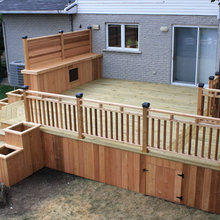 Deck Garden Boxes